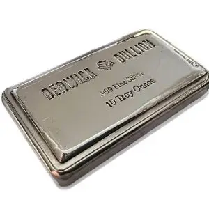 Berwick Bullion 10oz .999 Fine Silver Stacker Bar