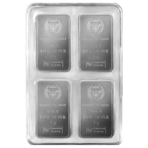 Germania Mint 100 x 1 g Minted Silver MultiBars