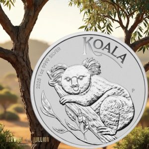 Perth Mint 2025 Australian Koala 1oz Silver Coin in Capsule (1oz)