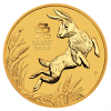 Perth Mint Year of the Rabbit 2023 1/4oz Gold Bullion Coin - Image 2