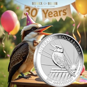 Perth Mint 2020 Australian Kookaburra 1oz Silver Coin in Capsule (1oz)