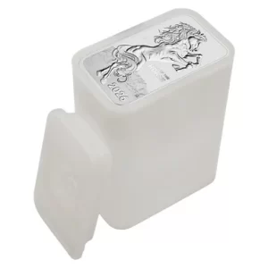 Perth Mint 2026 1oz Silver Lunar Horse Rectangular Coin in Tube (20oz)