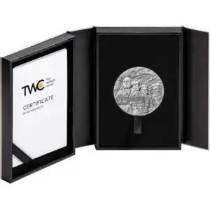 2024 Rushmore Rock Cut Monuments 2 oz Silver Proof Coin