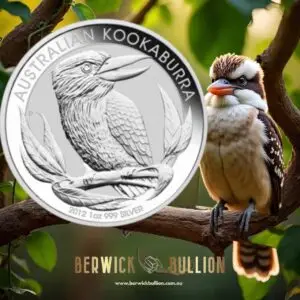 Perth Mint 2012 Australian Kookaburra 1oz Silver Coin in Capsule (1oz)