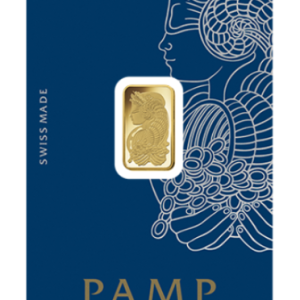 PAMP 2.5g Gold Minted Fortuna Bar