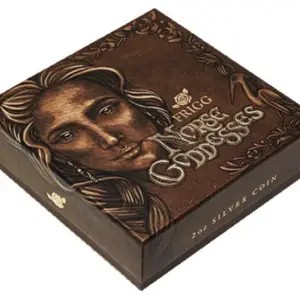 2017 Perth Mint Norse Gods Frigg 2oz Silver Proof Coin