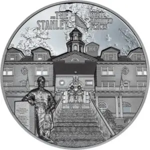 2023 Cook Islands Most Haunted Places Stanley Hotel 2oz Silver Proof Coin