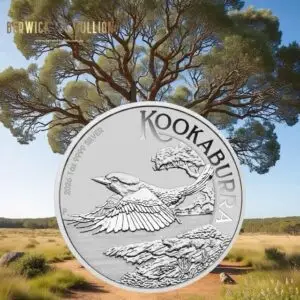Perth Mint 2026 Australian Kookaburra 1oz Silver Coin in Capsule (1oz)
