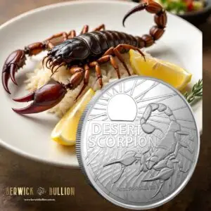 Royal Australian Mint 2023 Desert Scorpion 5oz Silver Coin