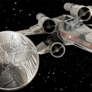 New Zealand Mint 2022 Darth Vader 1oz Silver Bullion Coin in Capsule (1 oz)