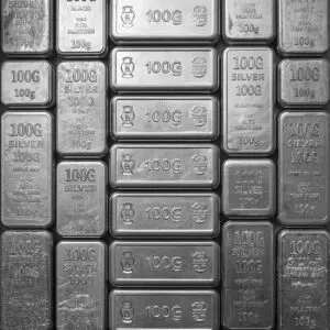 Generic 100g Silver Cast Bars