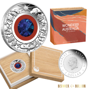 2026 Perth Mint Wonders of Australia – The Outback 1oz Silver Proof Opal Coin