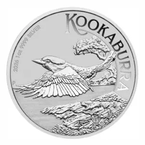 Perth Mint 2026 Australian Kookaburra 1oz Silver Coin in Roll (20oz)