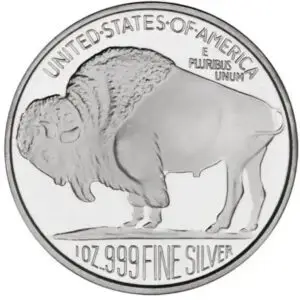 Buffalo 1oz Silver Round in Tube (20oz)