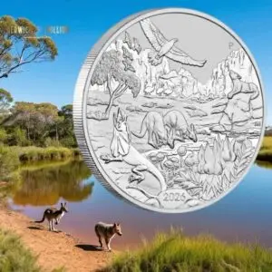 Perth Mint 2026 Wonders of Australia – The Outback 1oz Silver Coin in Capsule (1oz)