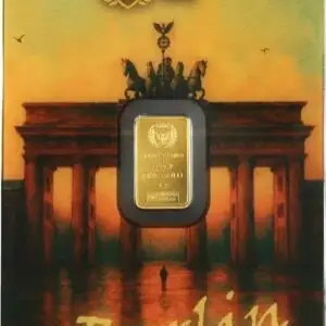 Germania Mint 1g Gold Minted Bar - 2026 World Money Fair (WMF)