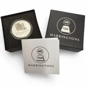 Harringtons 1oz Limited Mintage Silver Camera Round