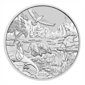 Perth Mint 2026 Wonders of Australia – The Outback 1oz Silver Coin in Roll (20oz)