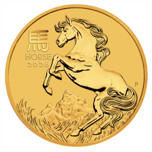Perth Mint 2026 Year of the Horse 1/10oz Gold Bullion Coin