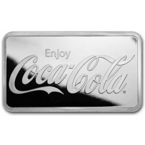 Coca-Cola® 10oz Silver Minted Bar