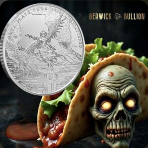 Zombucks World Libertattered 1oz Silver Round in Capsule (1oz)