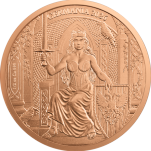 Germania Mint 2026 1/2oz Copper Bullion Coin