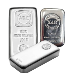 Buy Back 10oz Silver Cast Bars