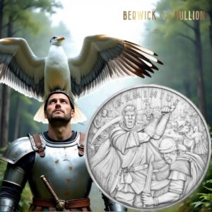Silvertowne Mint 1oz Legendary Warrior Arminius Silver Round in Capsule (1oz)