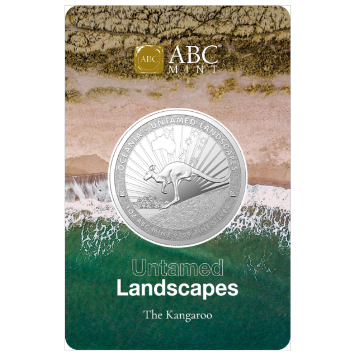 ABC Untamed Landscapes – The Kangaroo 1oz Silver Coin in Blister Pack