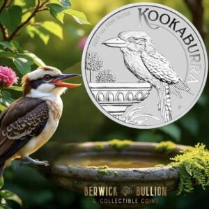 Perth Mint 2022 Australian Kookaburra 1oz Silver Coin in Capsule (1oz)
