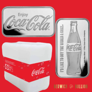Coca-Cola® 1oz Silver Struck Bar