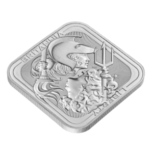 The Royal Mint Britannia and Liberty 10oz Silver Bullion Bar