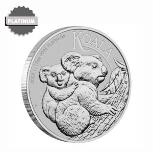 Perth Mint 2023 Australian Koala 1/10oz Platinum Bullion Coin