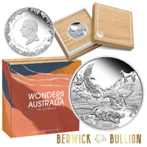 2026 Perth Mint Wonders of Australia 'The Outback' 1oz Silver Proof Coin