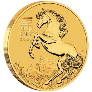 Perth Mint 2026 Year of the Horse 1/20oz Gold Bullion Coin