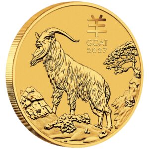 Perth Mint 2027 Year of the Goat 1/10oz Gold Bullion Coin **PRE-ORDER | Stock Expected TBA**