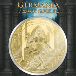 Germania Mint 2026 Germania 1/200oz Gold Bullion Coin