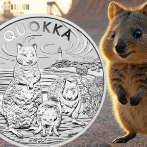 Perth Mint 2024 Australian Quokka 1oz Silver Bullion Coin in Capsule (1oz)